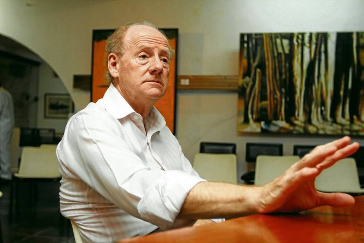 El escritor norteamericano John Ralston Saul, preside Pen Internacional de Escritores. FOTOS: LUIS EDUARDO HERRÁN
