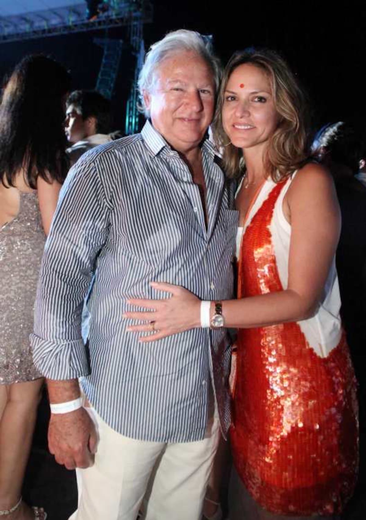 Salomón Finvarb y Claudia Hoyos.