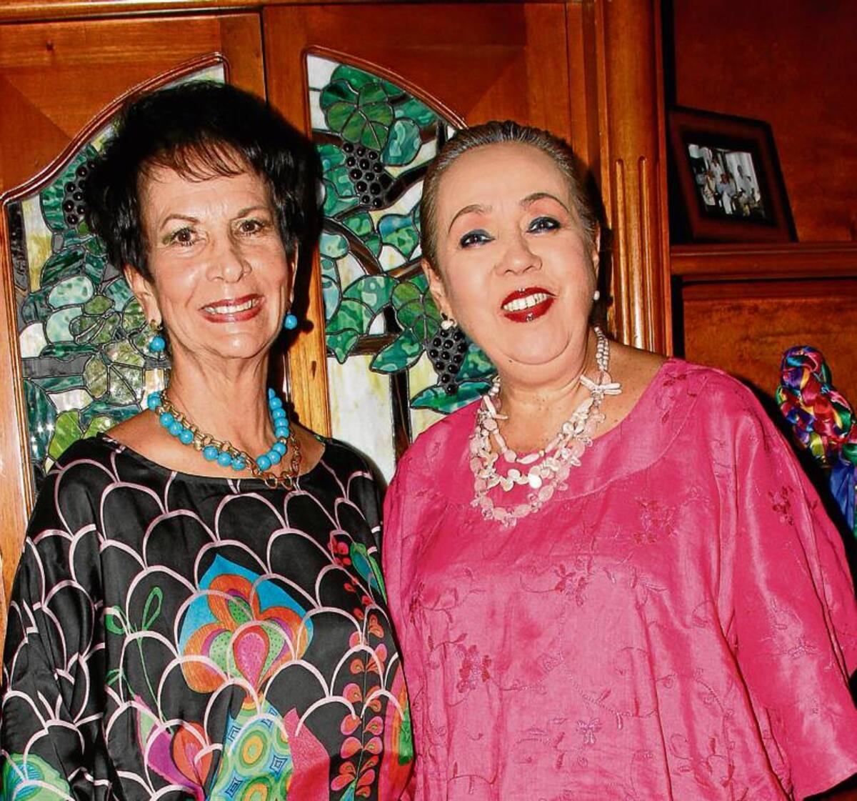 María del Socorro Pinzón y María Paulina Espinosa. fotos Maruja Parra/El Universal/