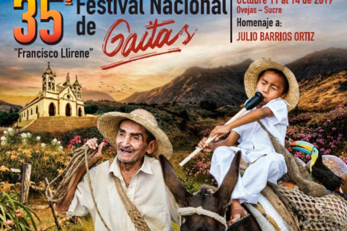 Esta noche se abre el telón del Festival Nacional de Gaitas en Ovejas 2019