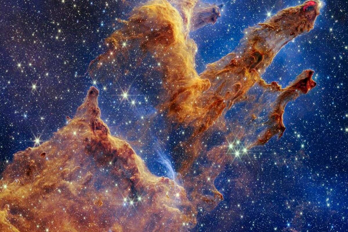 “Fantasmas que crean estrellas”, lo último que fotografió el James Webb