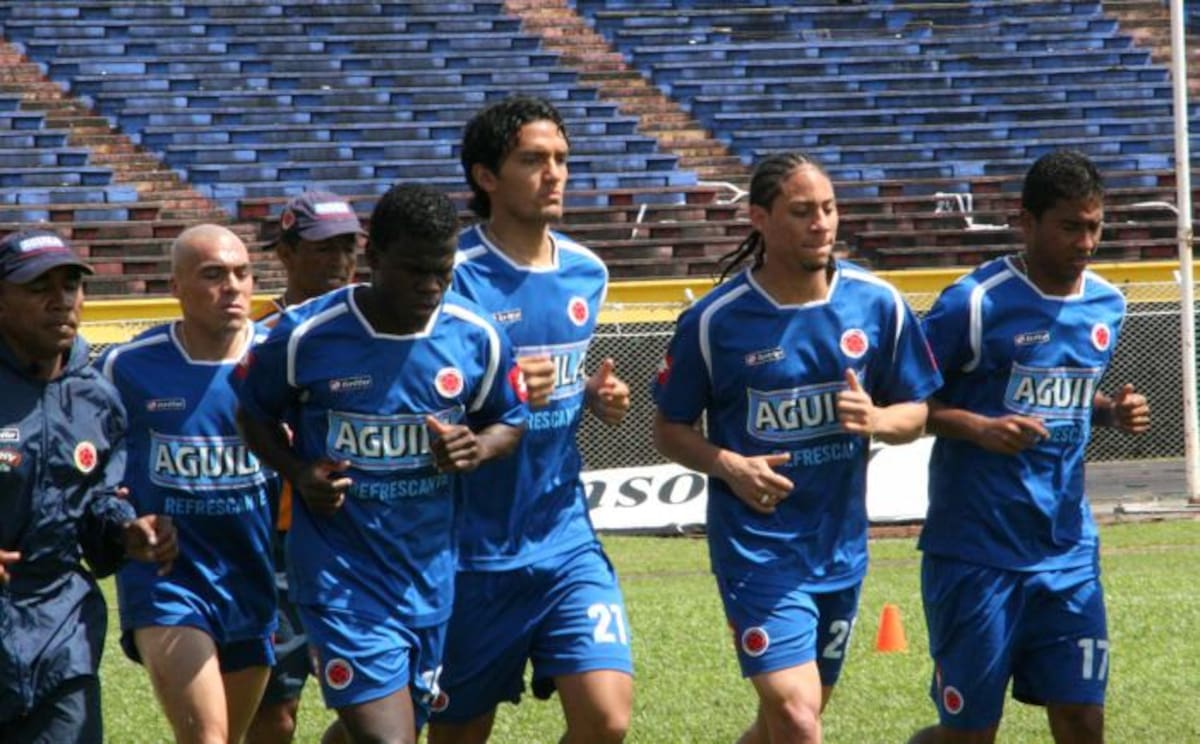 Juan Pablo Pino se puso la de Colombia de mayores. Archivo