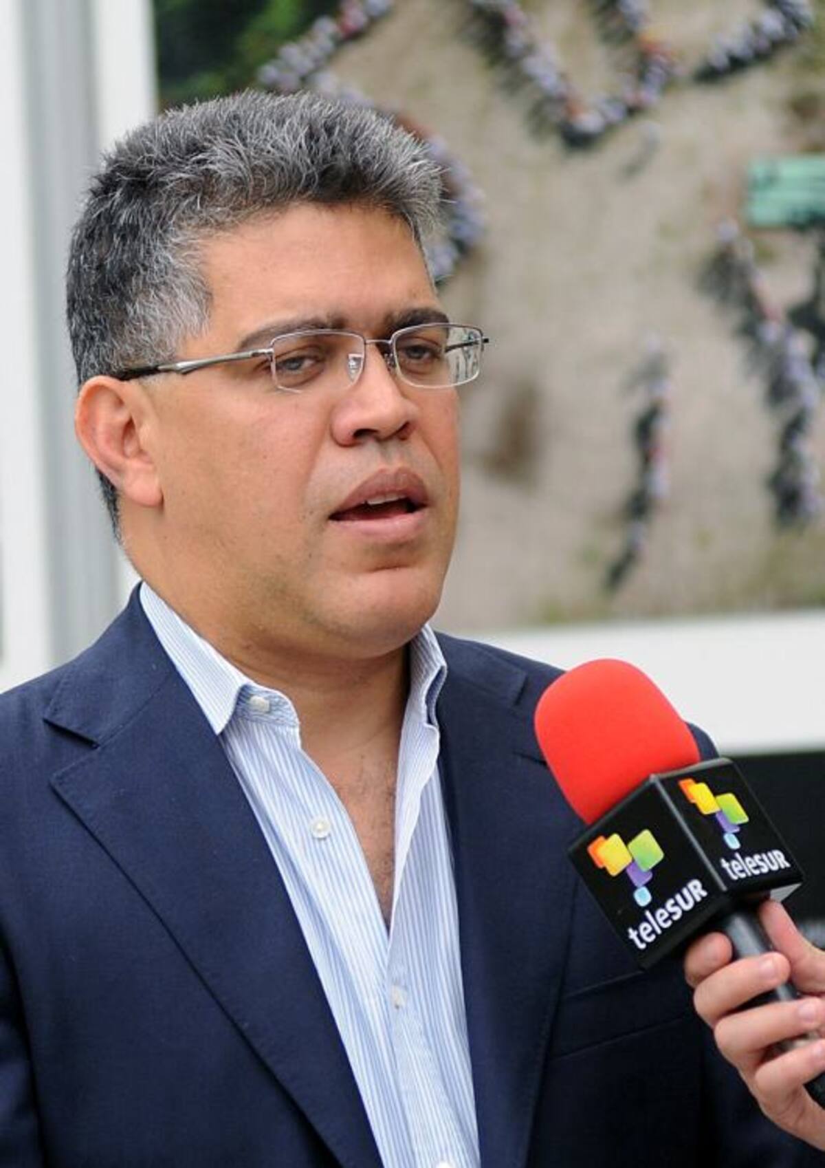 Elías Jaua, canciller venezolano. Elías Jaua