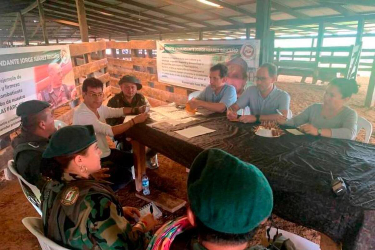 Primera cita entre Gobierno Petro y disidencias de Farc para buscar acuerdos