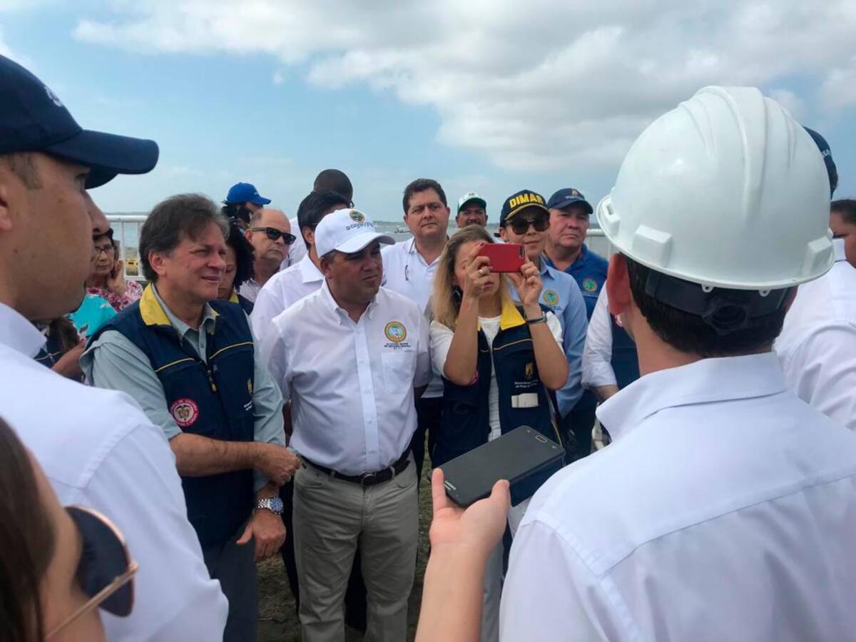 La motobomba estará en la ciudad durante tres meses. // Foto: Kailline Giraldo - El Universal.