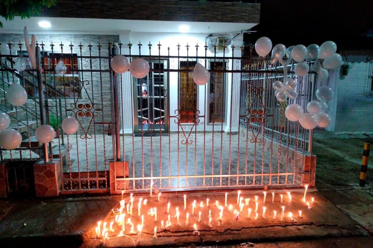 Velatón en Villagrande por muerte de menor en Montelíbano