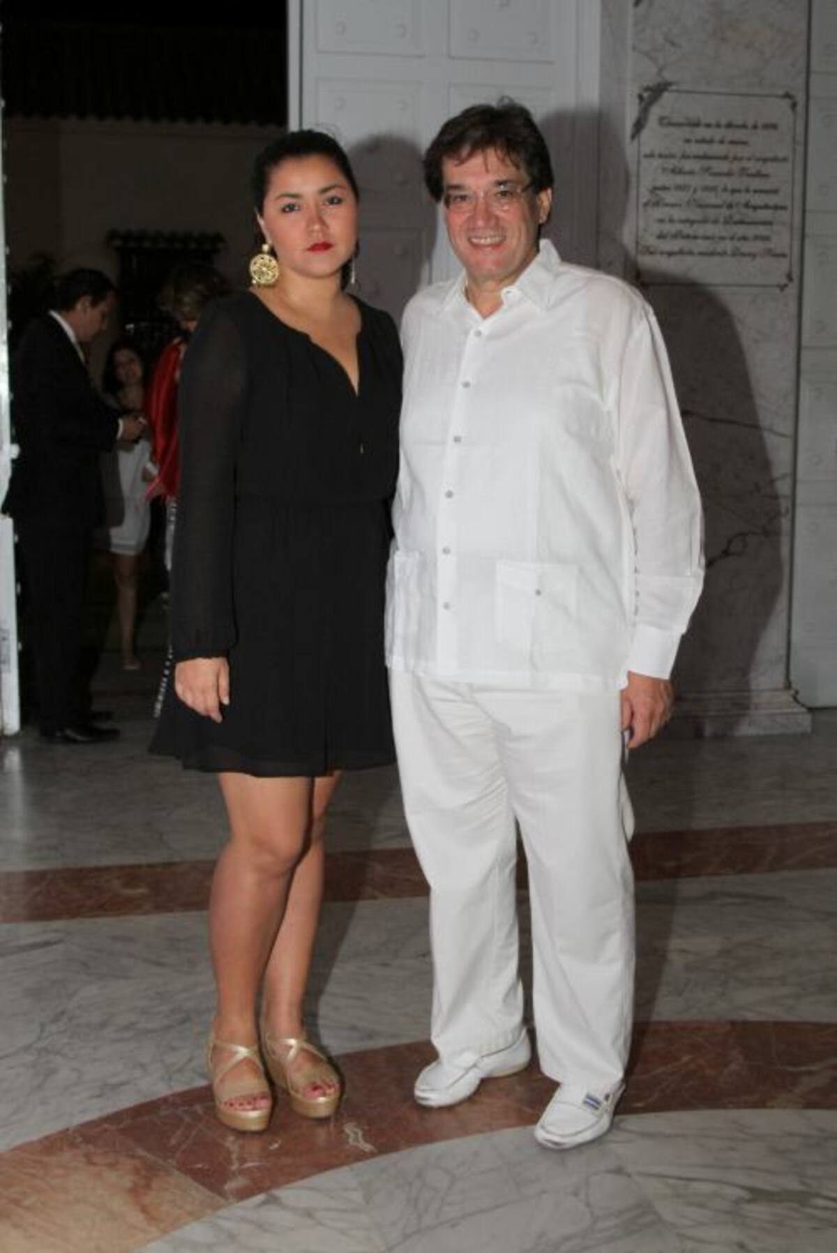 Natalia Algarín y Jaime Abello. MARUJA PARRA