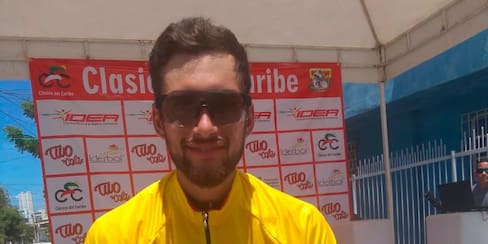 Sergio Martínez ganó la crono y es el primer líder de la Clásica del Caribe