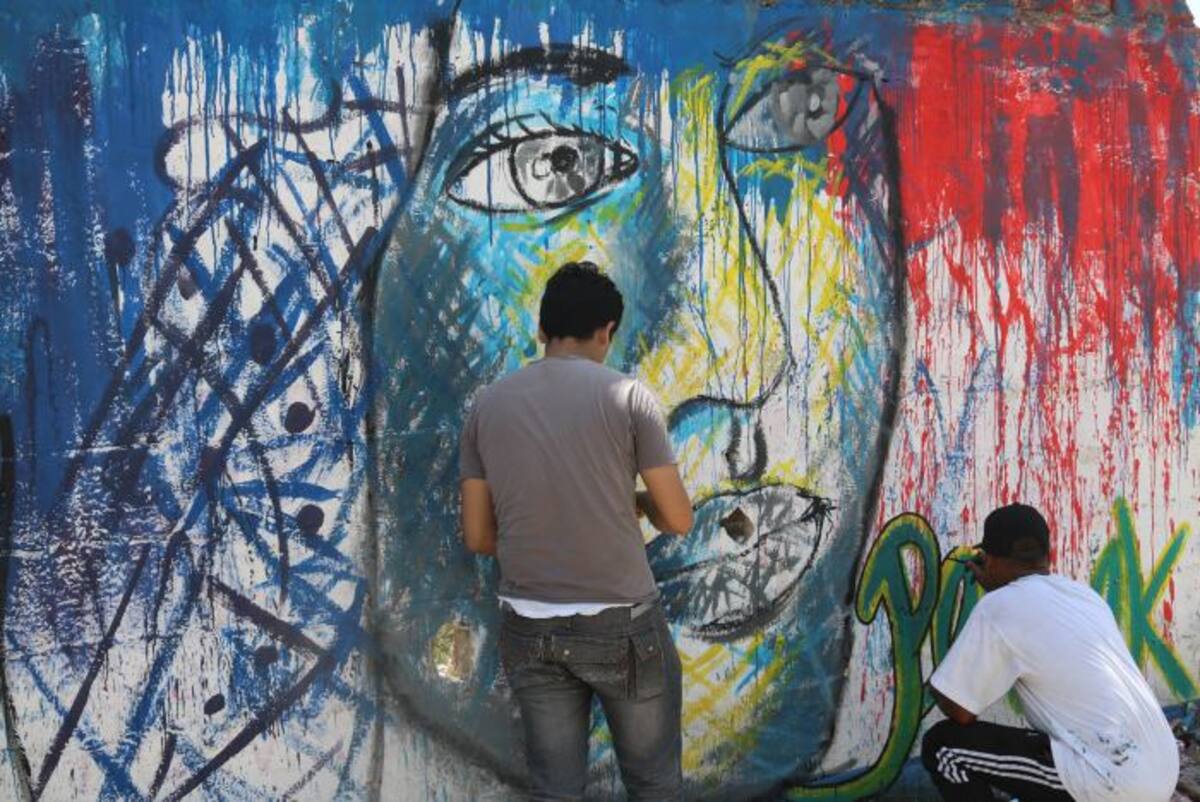Este fue el trabajo realizado por el Colectivo Perrenke. CRISTIAN AGÁMEZ- EL UNIVERSAL