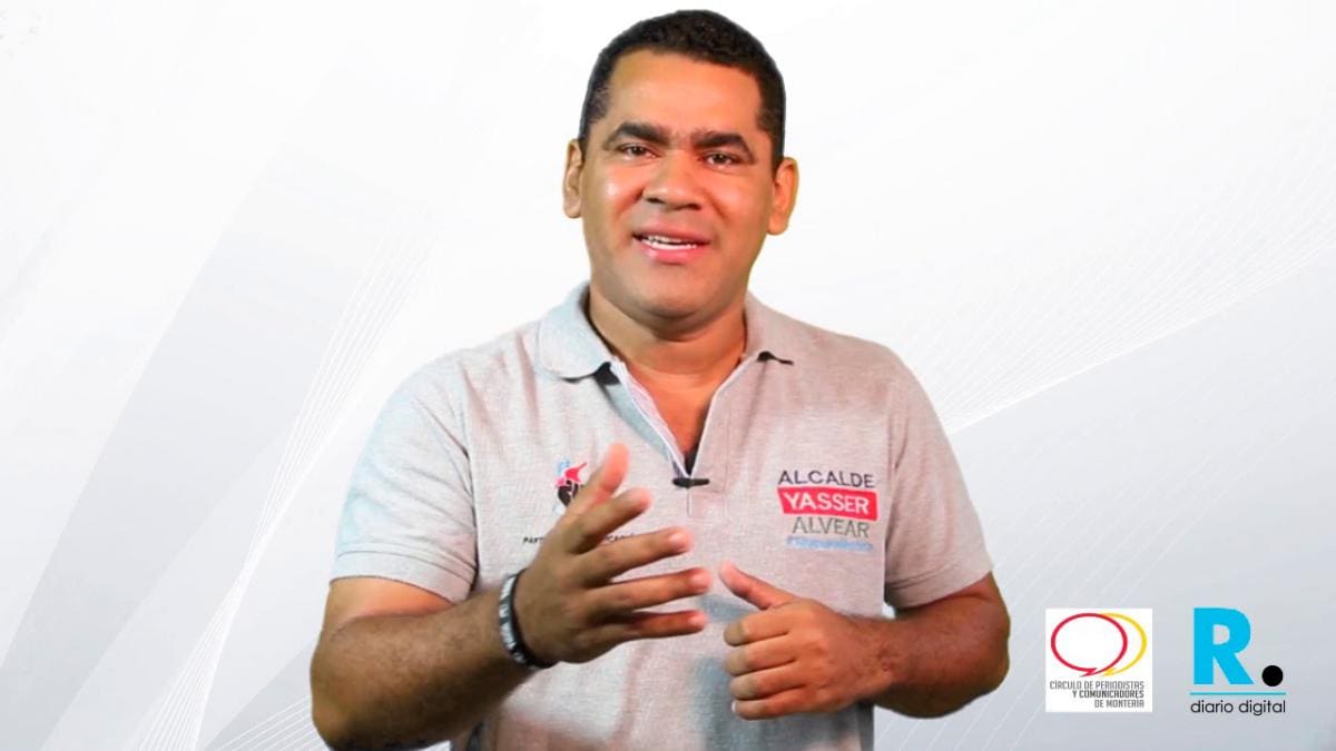 Yasser Alvear, candidato a la Alcaldía, denunciante. // Cortesía