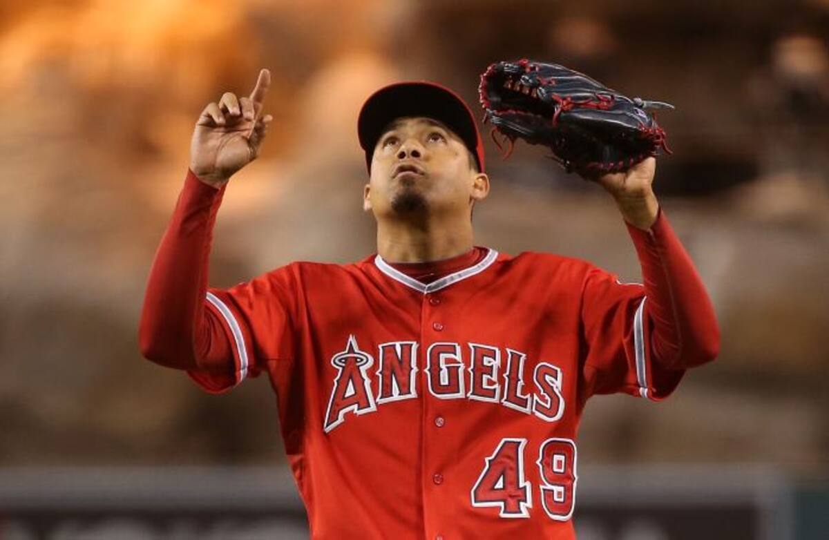 Ernesto Frieri, nuevo lanzador de los Rangers de Texas.