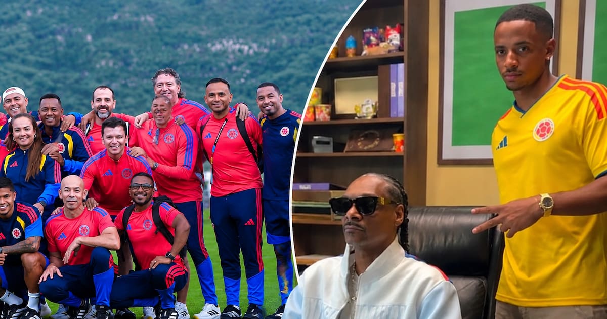 El hijo de Snoop Dogg apareció con la camiseta de la Selección Colombia