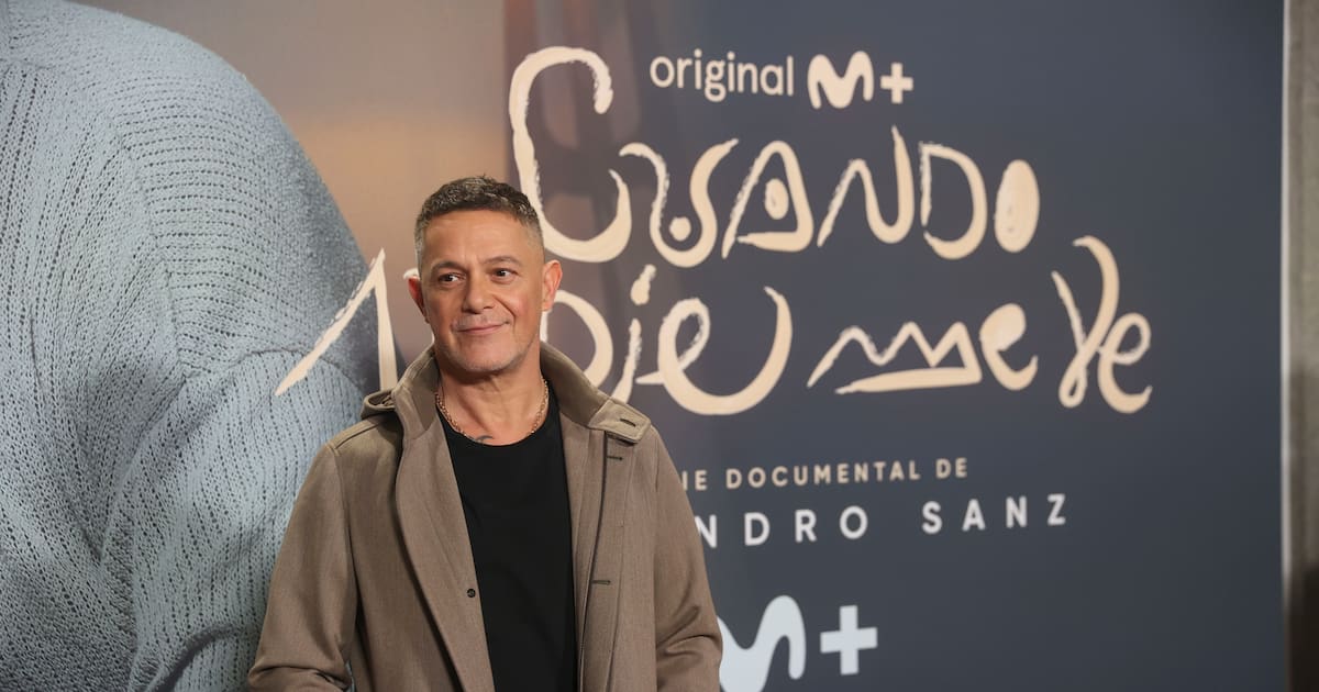 Alejandro Sanz abre su corazón en un documental: “He aprendido a decir no”