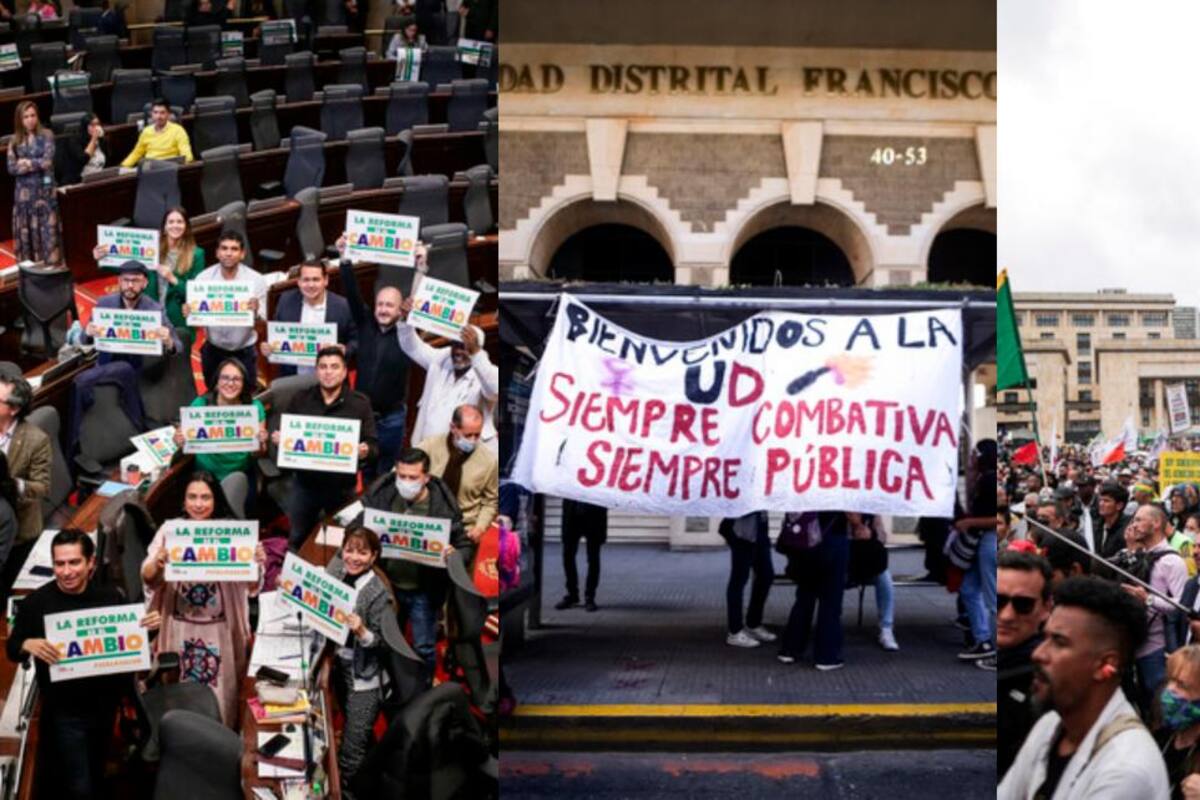 Semáforo legislativo: así van las reformas del Gobierno Petro