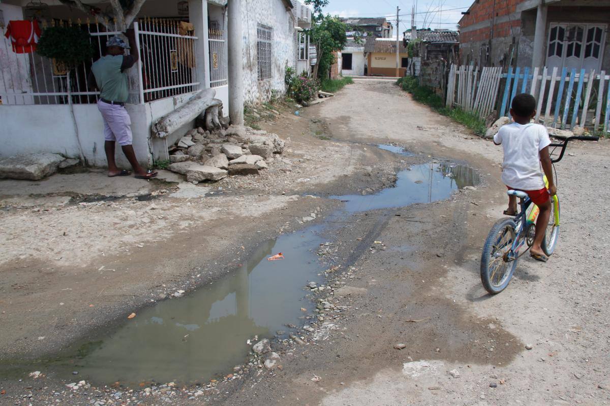 En Bayunca y Pontezuela piden acelerar el alcantarillado