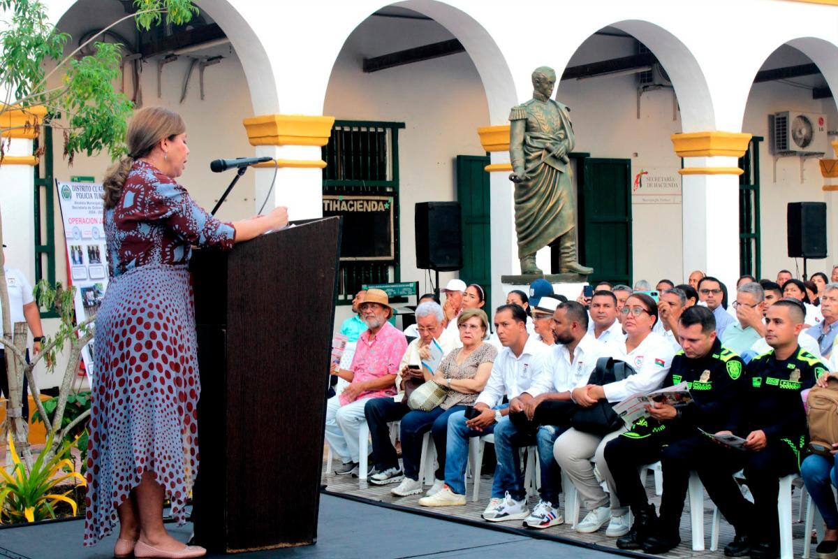 Seguridad, salud y desarrollo, lo que destaca la alcaldesa de Turbaco de su gestión