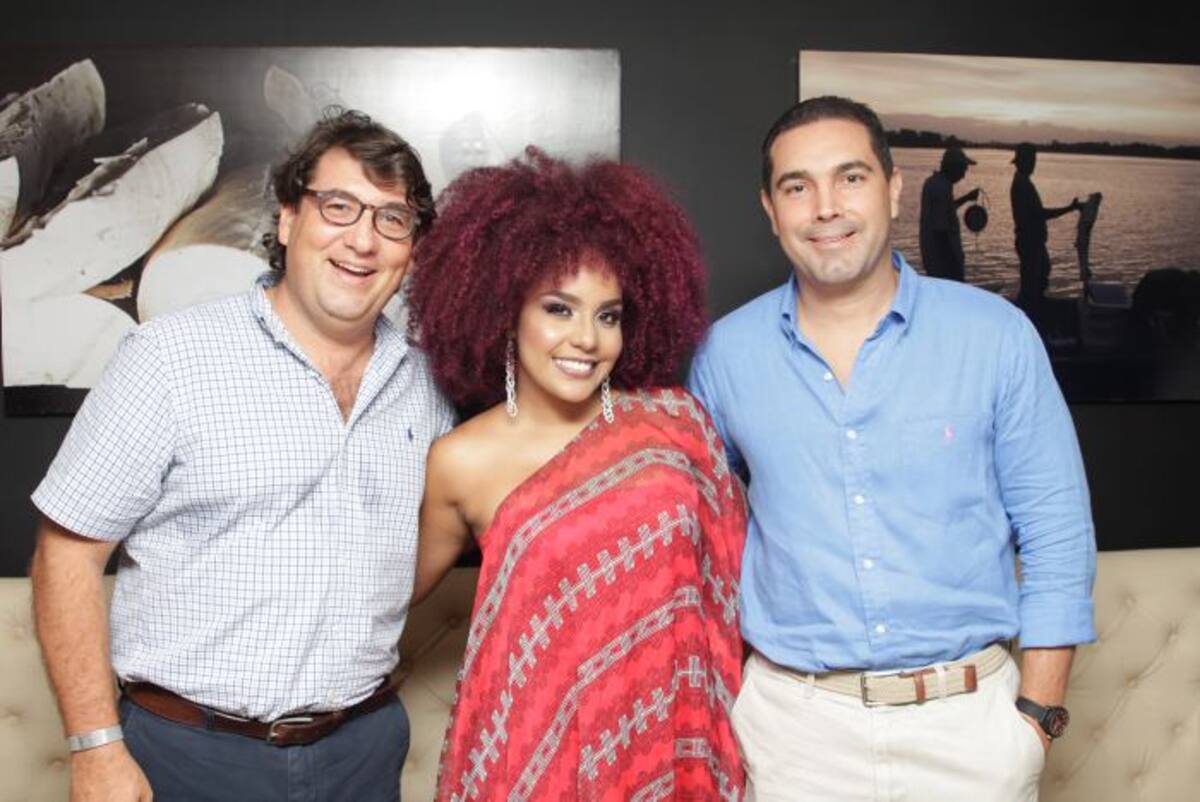 Francisco Vergara, Sharlyn Bayter y Hans Londoño. NAYIB GAVIRIA