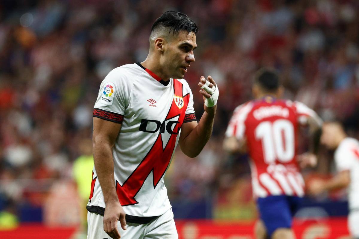 Radamel Falcao García no jugaría ante el Villarreal