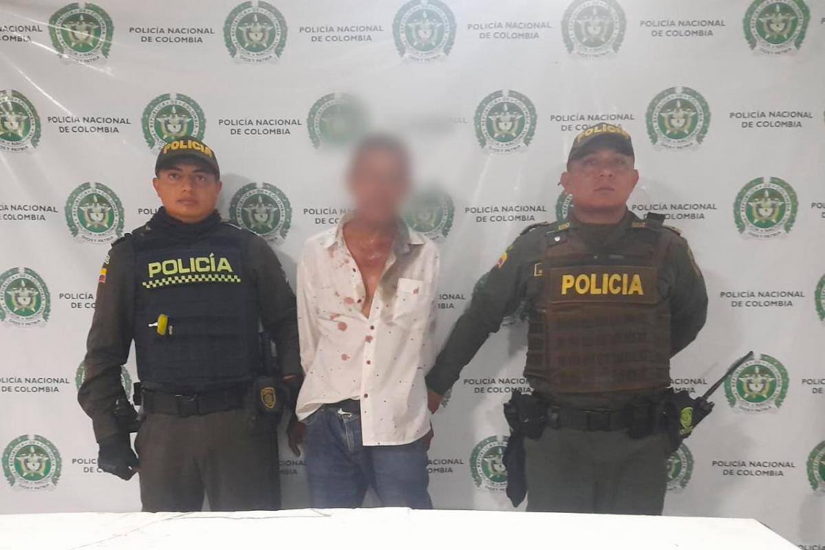 Cayó un hombre en flagrancia que agredió a un adulto mayor