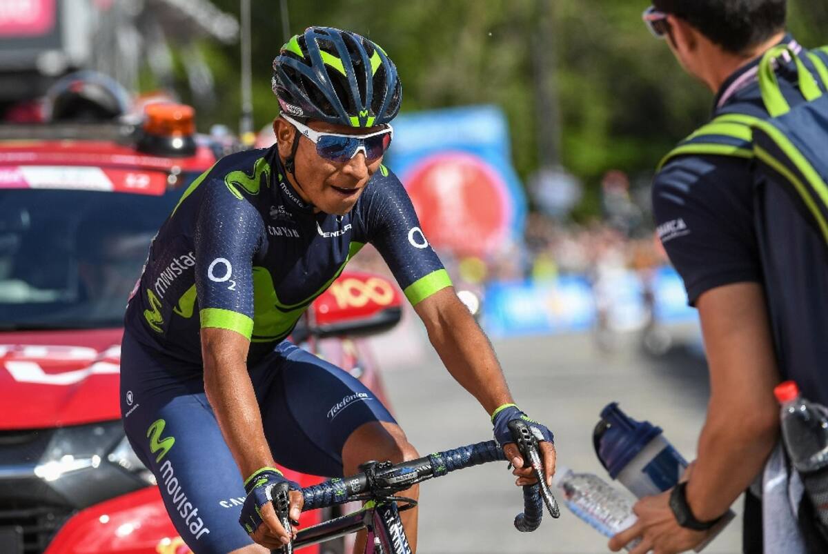 Nairo Quintana. EFE ALESSANDRO DI MEO