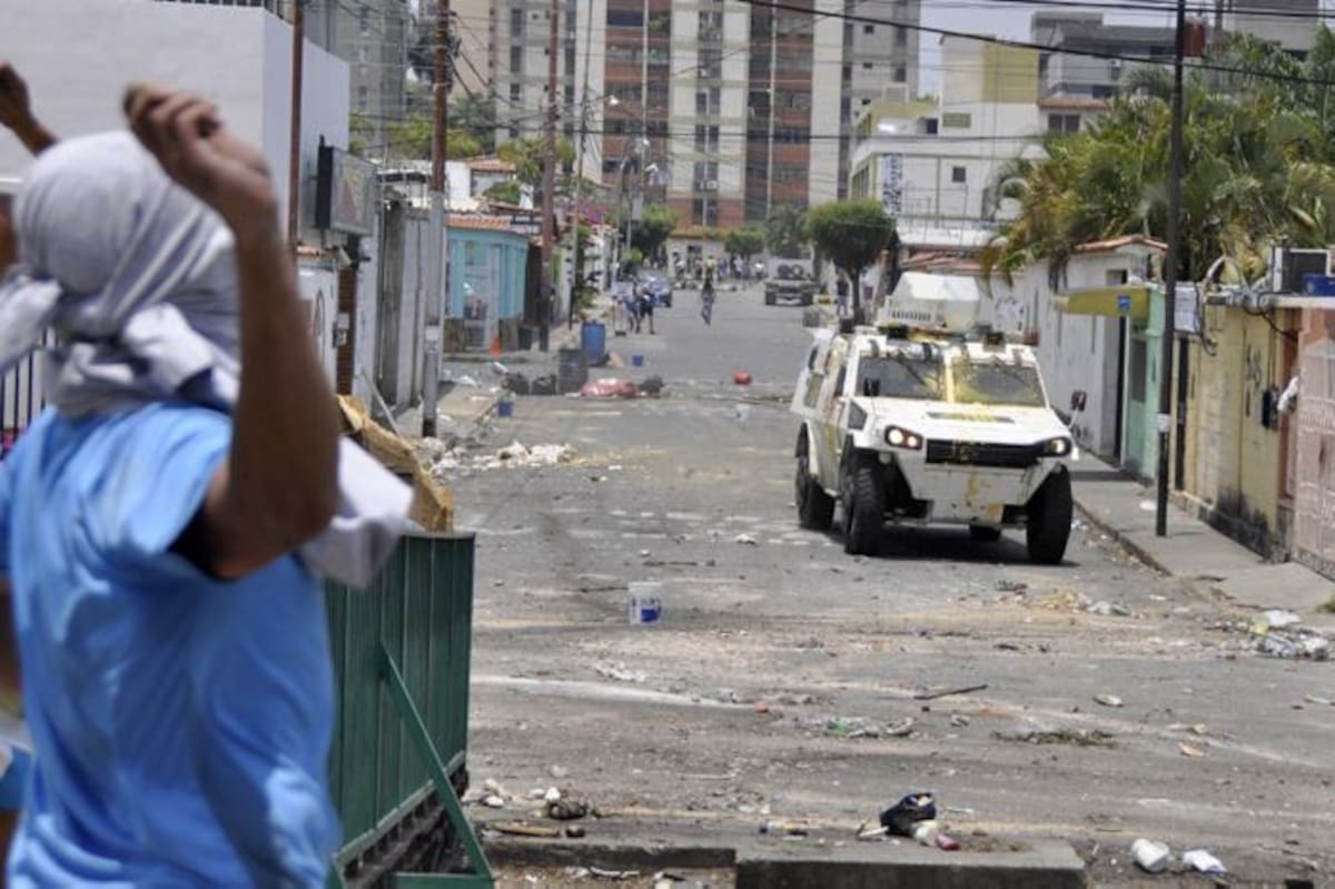 En Barquisimeto continúan las fuertes manifestaciones. EL TIEMPO DE VENEZUELA