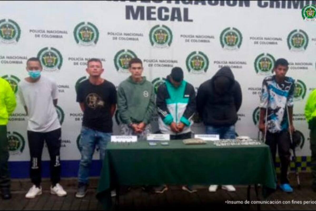 Mandan a prisión a siete presuntos microtráficantes de drogas