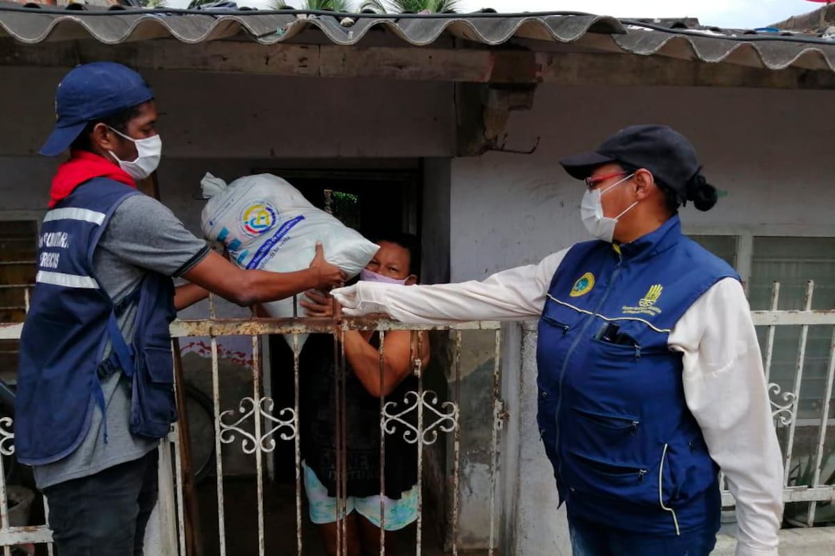 Población especial de Cartagena también ha recibido mercados