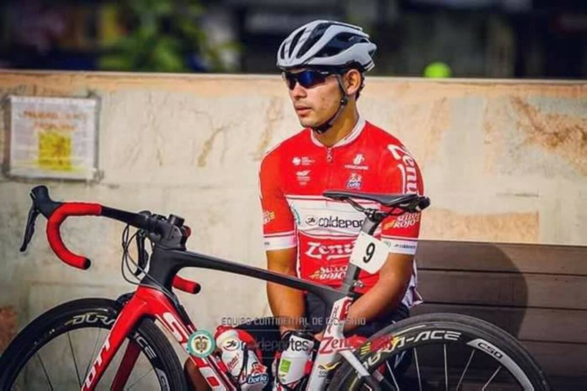 Johan Colón Buelvas, ciclista sincelejano. Colprensa.