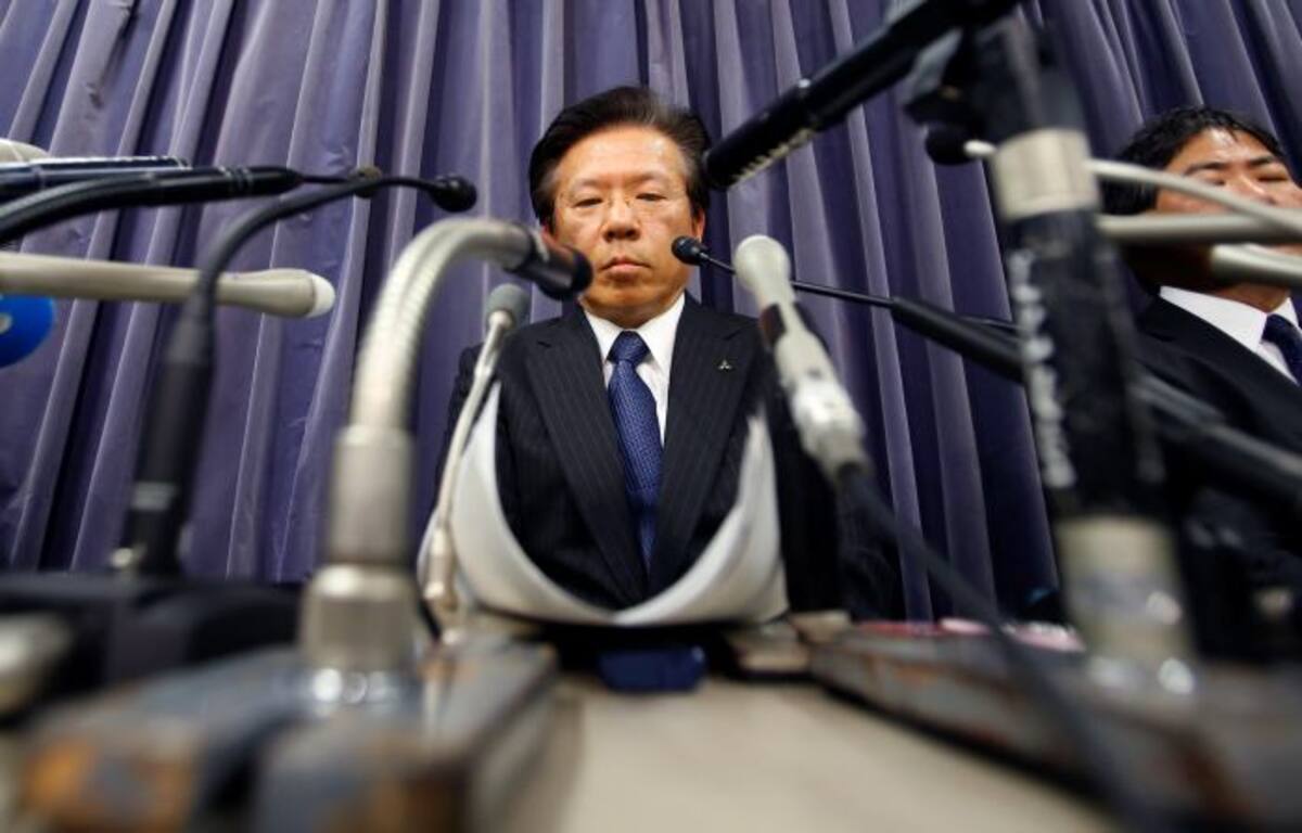 El presidente de Mitsubishi, Tetsuro Aikawa. AP Shizuo Kambayashi
