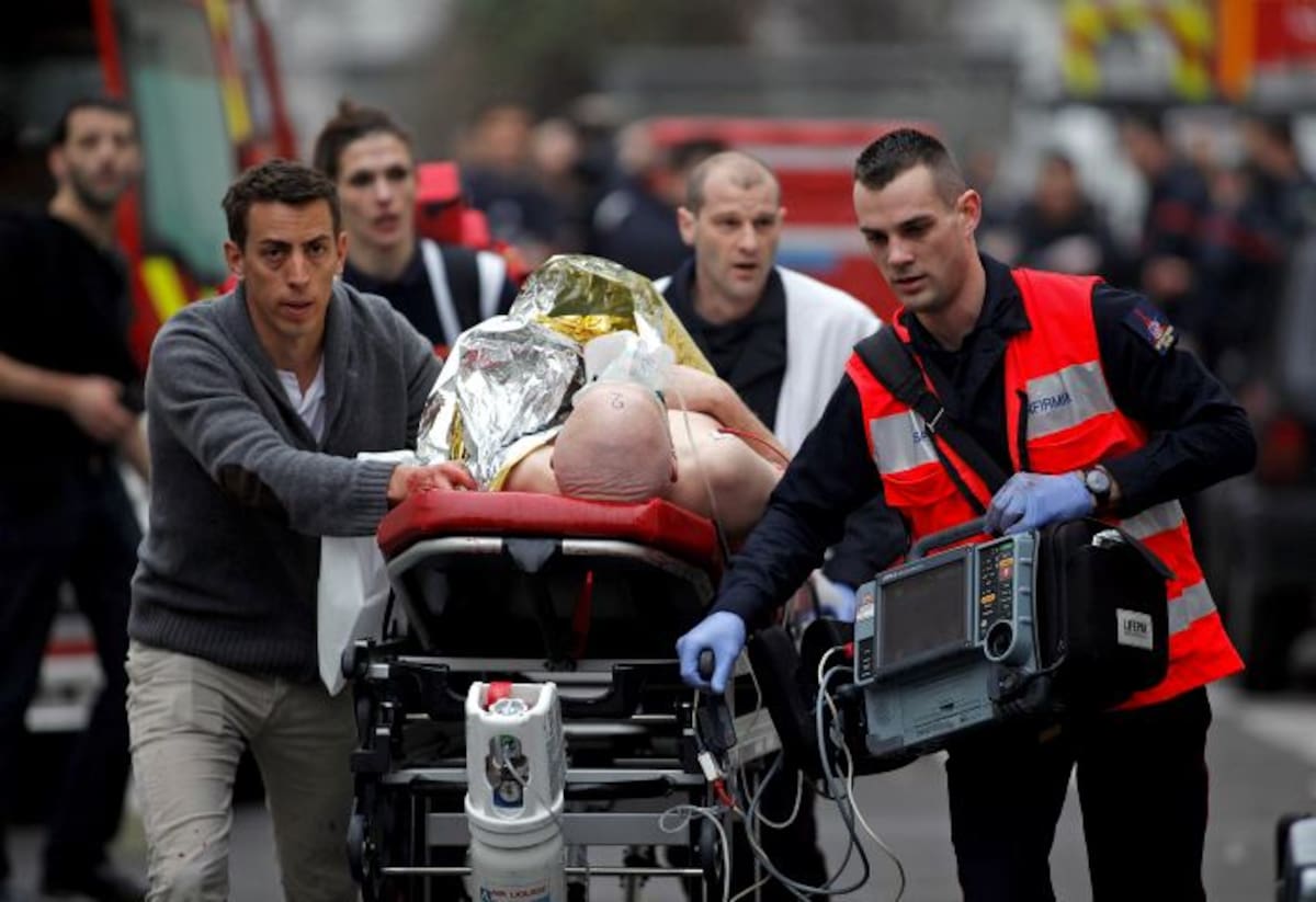 Atentado en el semanario francés. AP Thibault Camus