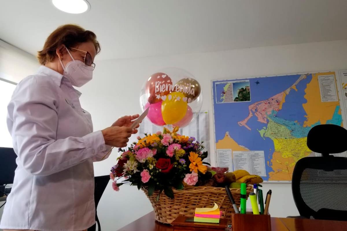 Tras COVID: Secretaria de Educación de Cartagena se reintegró a su trabajo