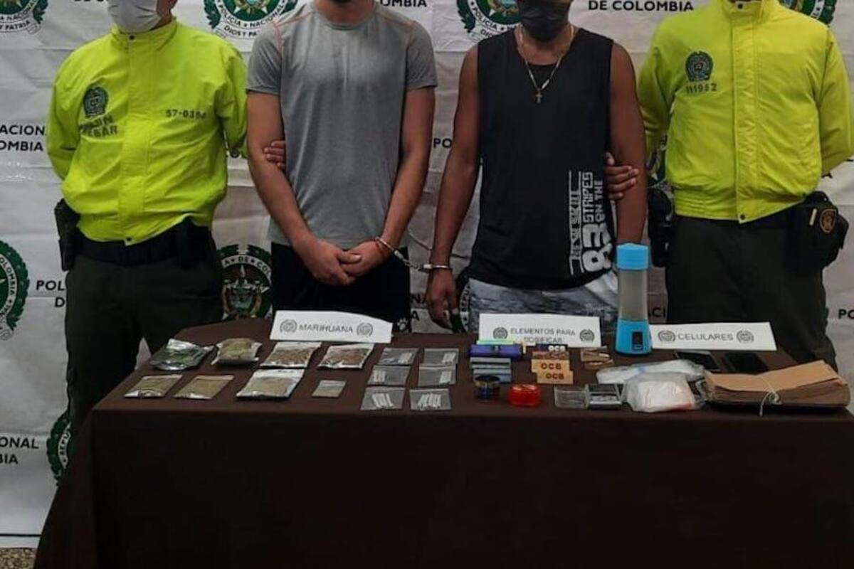 Capturan en Barranquilla sujetos que vendían drogas por redes sociales