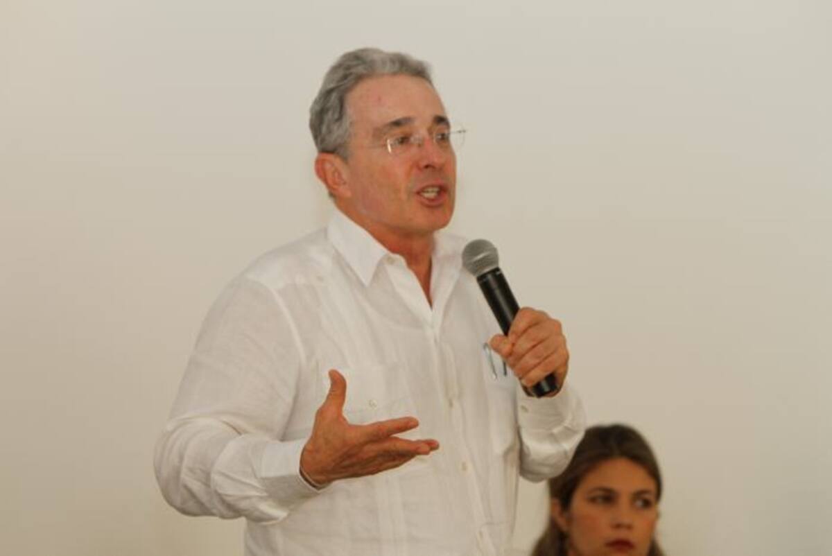 Álvaro Uribe Vélez, expresidente de la República. AROLDO MESTRE - EL UNIVERSAL