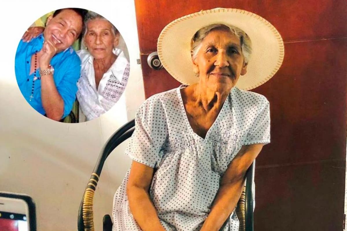 Elvira Maestre, la mamá de Diomedes Díaz, está hospitalizada en Valledupar