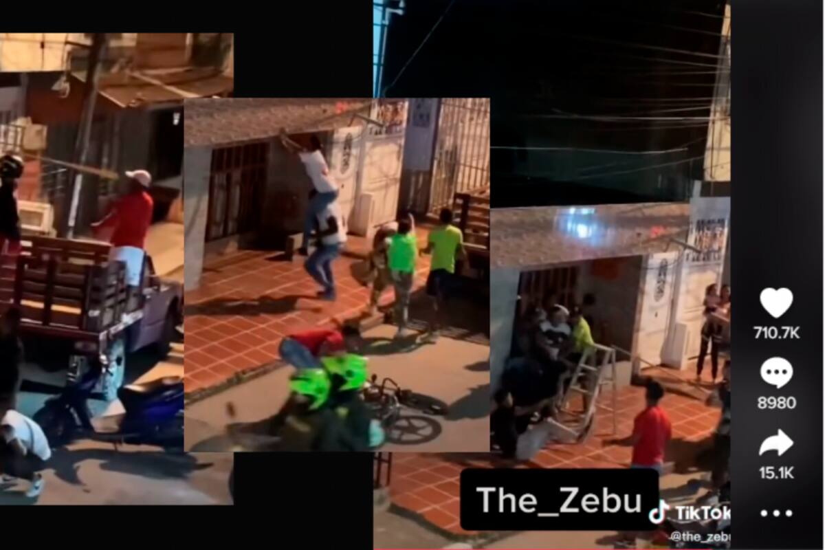 La supuesta bruja que conmocionó a un barrio y quedó registrada en video