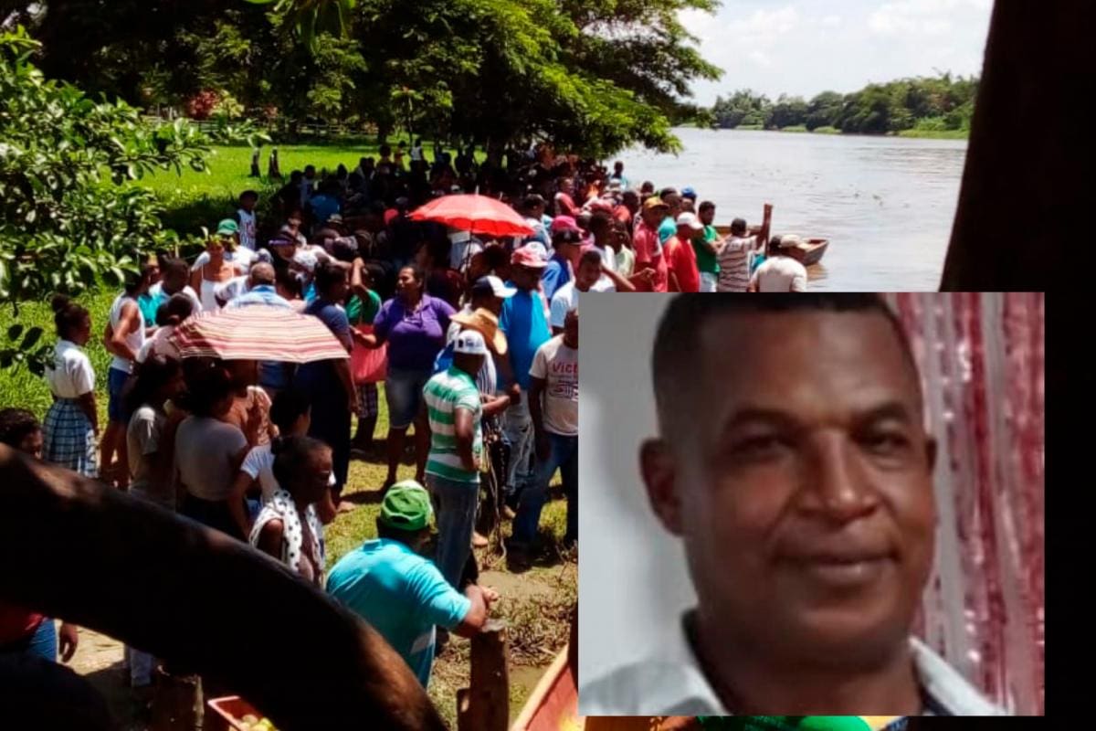 Se pasaba de una canoa a otra, cayó al Canal del Dique y desapareció