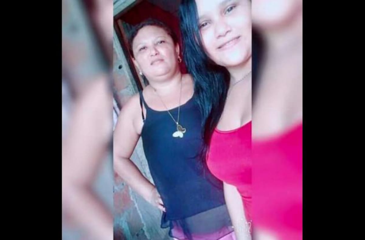 Luz Dary Jiménez y su hija María Camila Quesada, asesinadas en Cascajal.