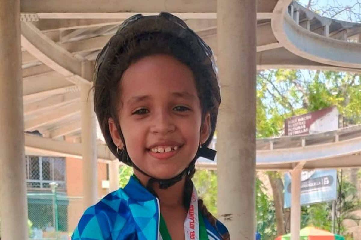 Sara Isabel, la niña que ‘vuela’ en las pistas de patinaje