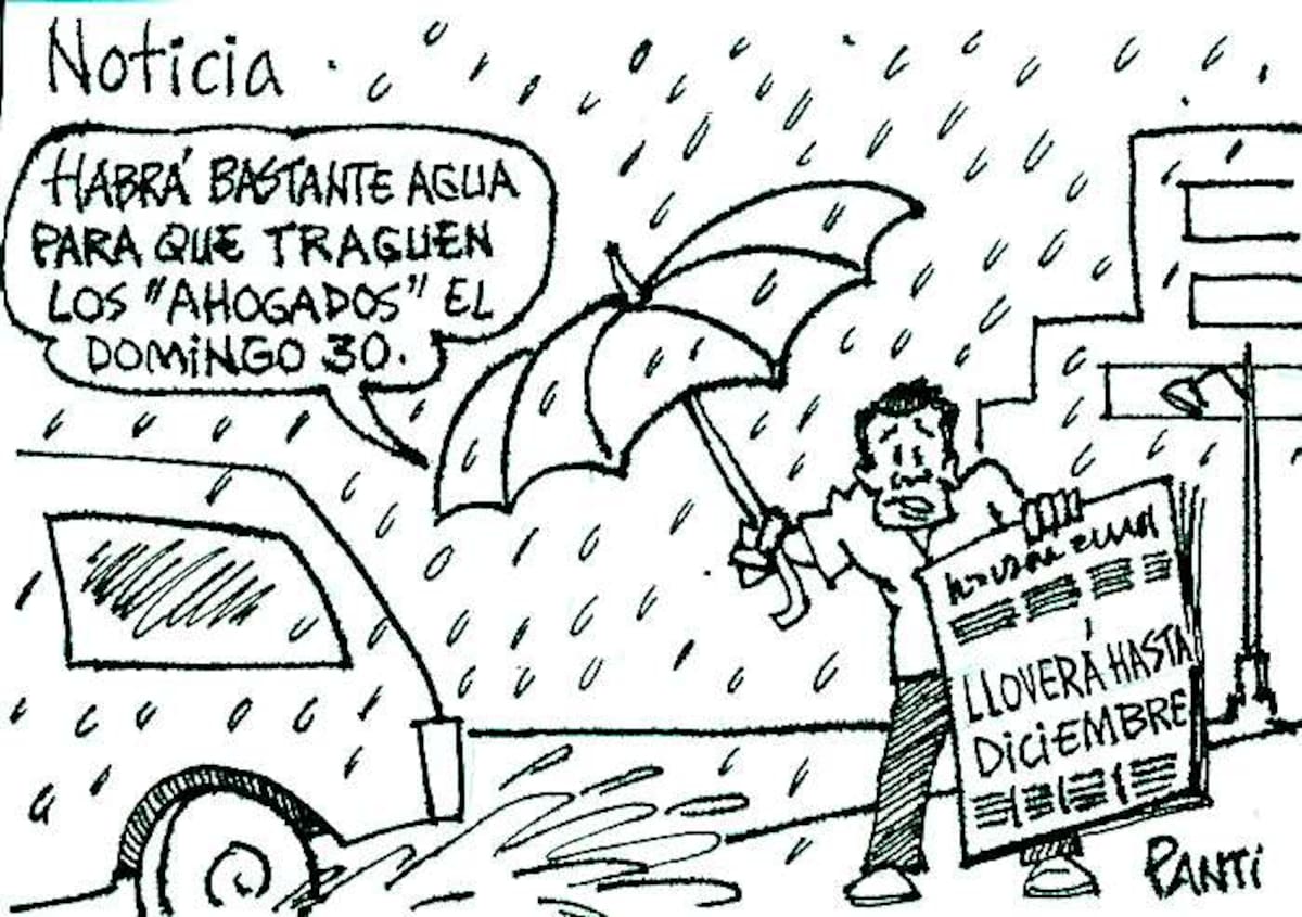 Caricatura de "El Panti".