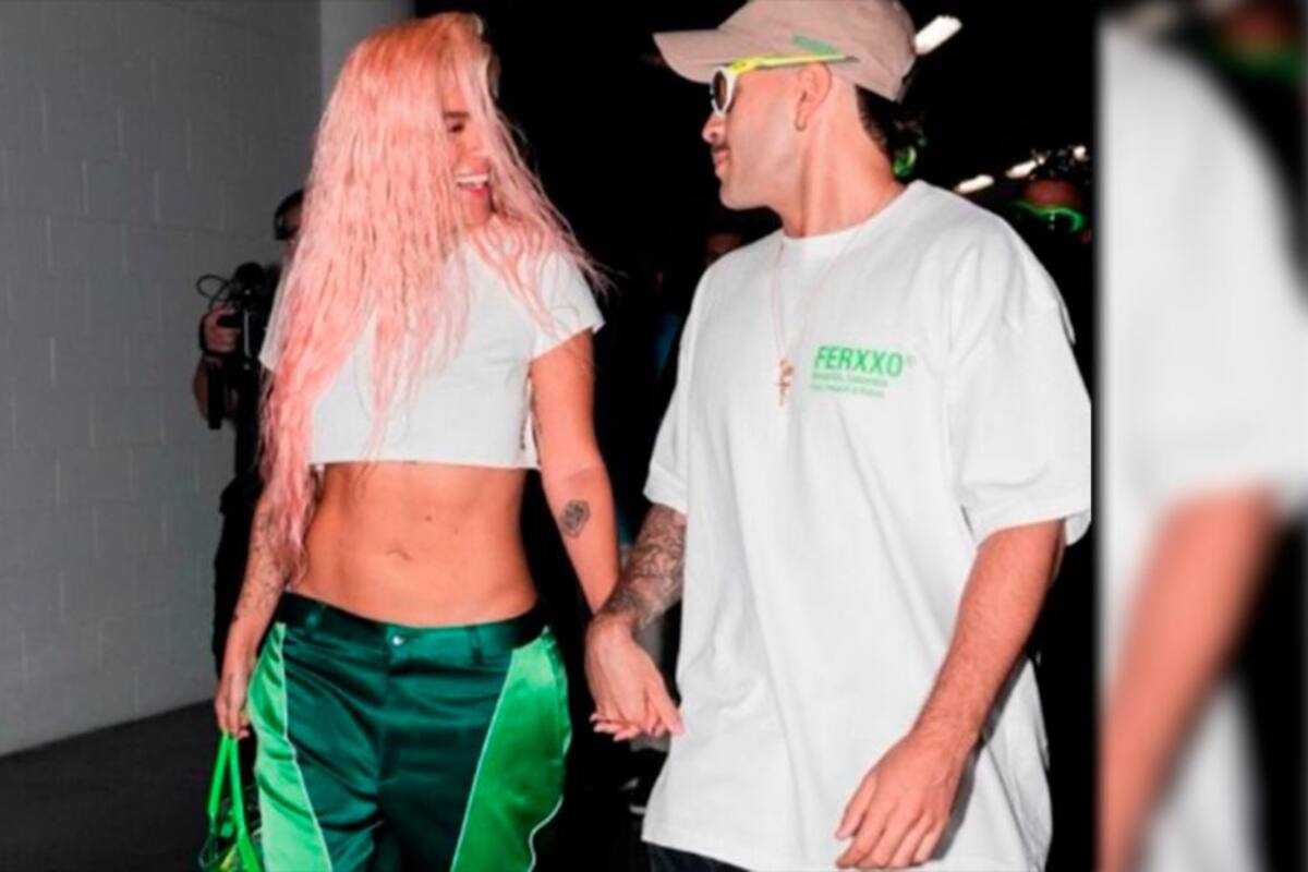 Video: Karol G y Feid fueron vistos rumbeando en discoteca de Medellín