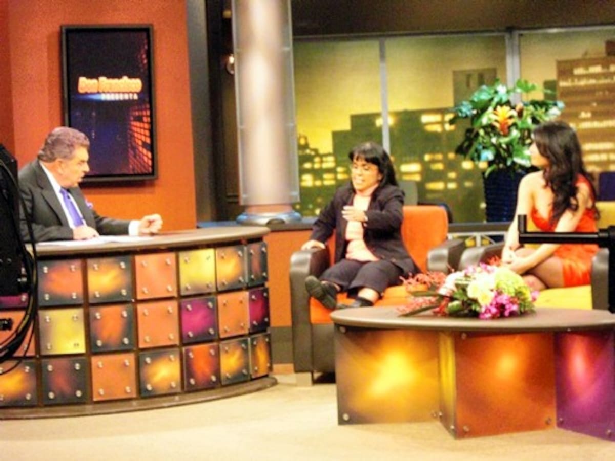 Chiquinquirá Delgado, presentadora de Despierta América; Poncho de Anda, presentador de Despierta América y Charly, exGaribaldi y actor mexicano.