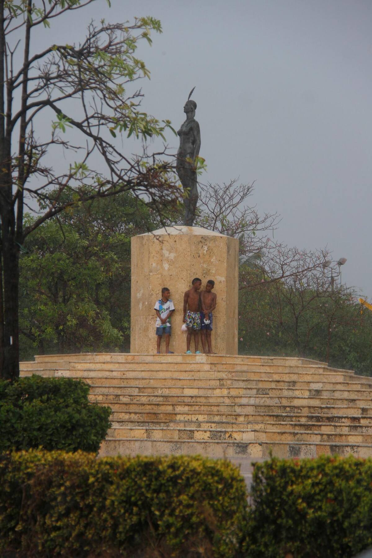 Íconos bajo el agua.