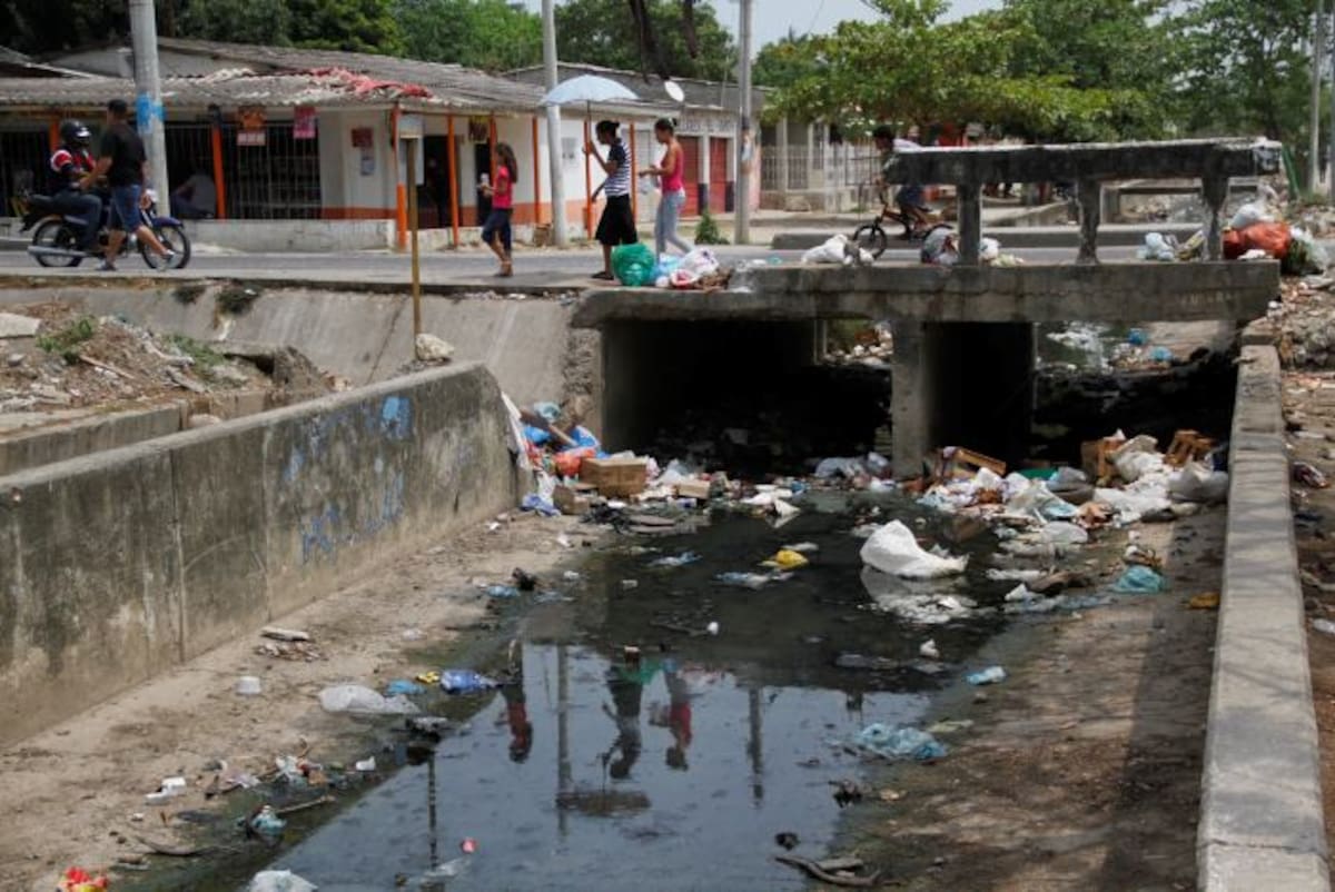 Nuevamente el caño Tabú fue inundado con basuras, esto ha provocado una prolifera-ción de mosquitos que afecta a los residentes de los sectores Castillete, Nuevo Tesca, Rafael Nuñez y Costa Linda. OSCAR DÍAZ