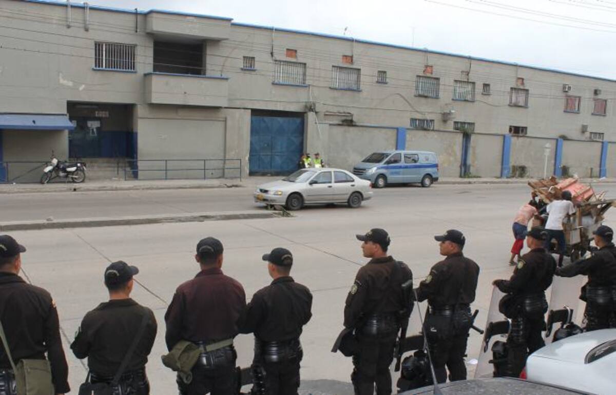 La Policía controló la situación RAFAEL POLO AVELLANEDA - CORTESÍA QHUBO BARRANQUILLA -