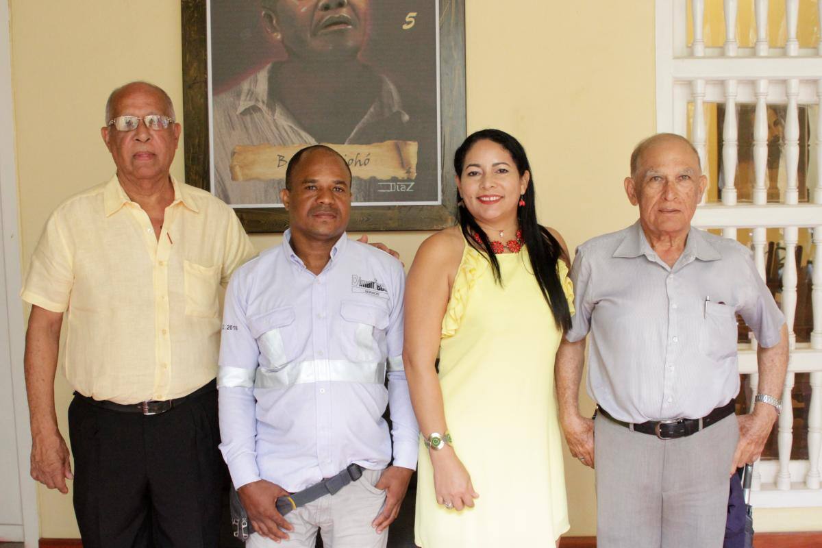 Álvaro Campo, Oliver Zúñiga, Lilia Moreno y Enrique Cohen Castel.