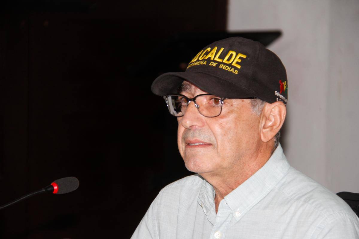 William Dau Chamat, alcalde de Cartagena