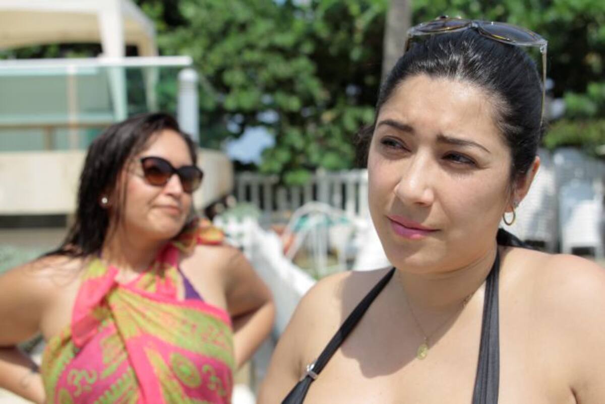 Todo ocurrió cuando la turista chilena que denunció el caso estaba en las playas de Bocagrande con una amiga y su hija. Luis Herrán - El Universal