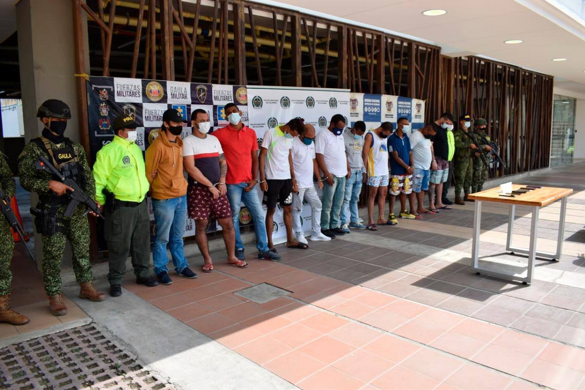 ‘Los Brujos’, a prisión: estarían involucrados en 26 robos en Cartagena