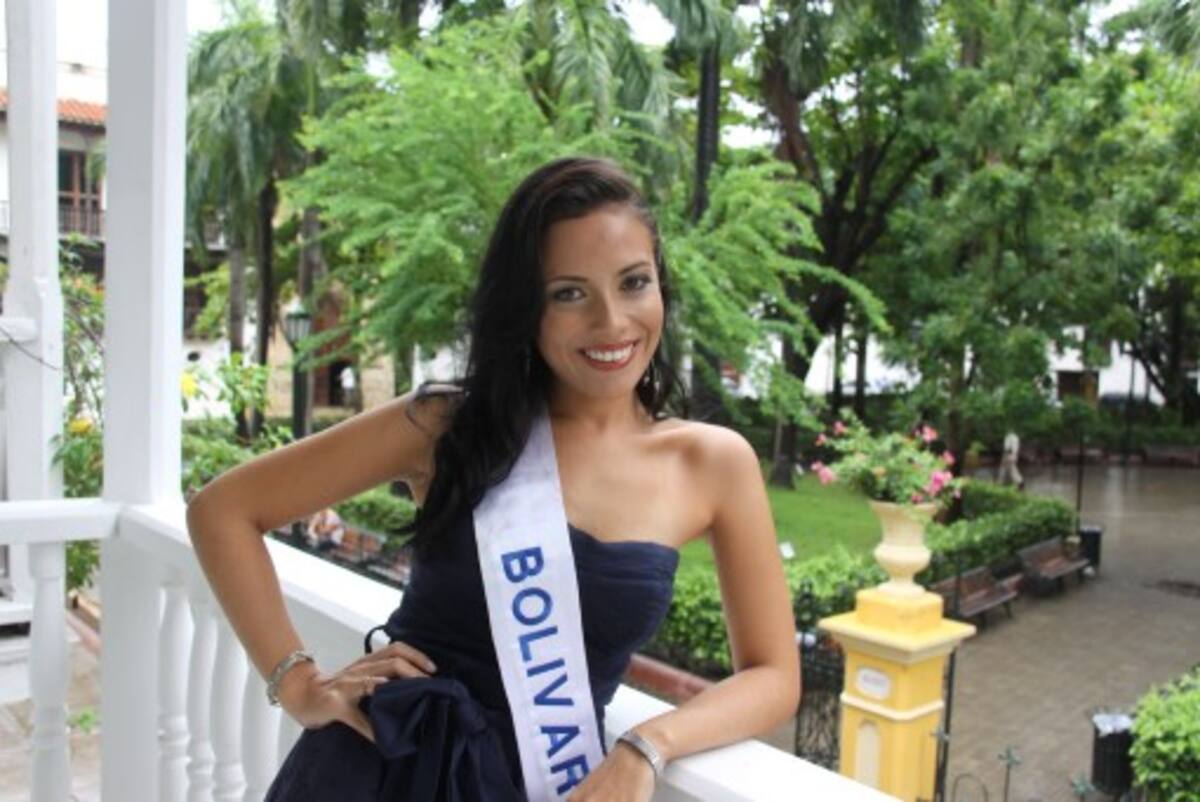 La candidata de Bolívar, Stephanie Ruiz Sánchez. fotos MARUJA PARRA/EL UNIVERSAL/