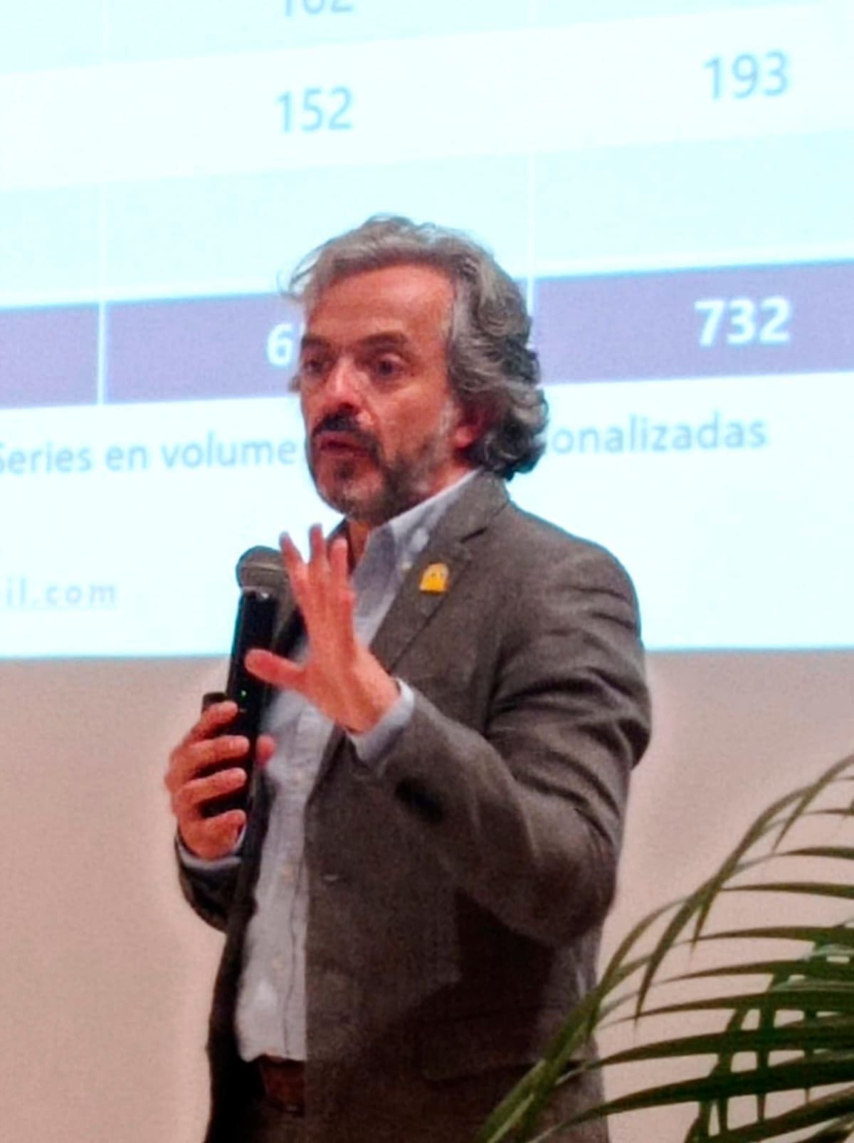 Juan Daniel Oviedo, exdirector del DANE. //Zenia Valdelamar - EU